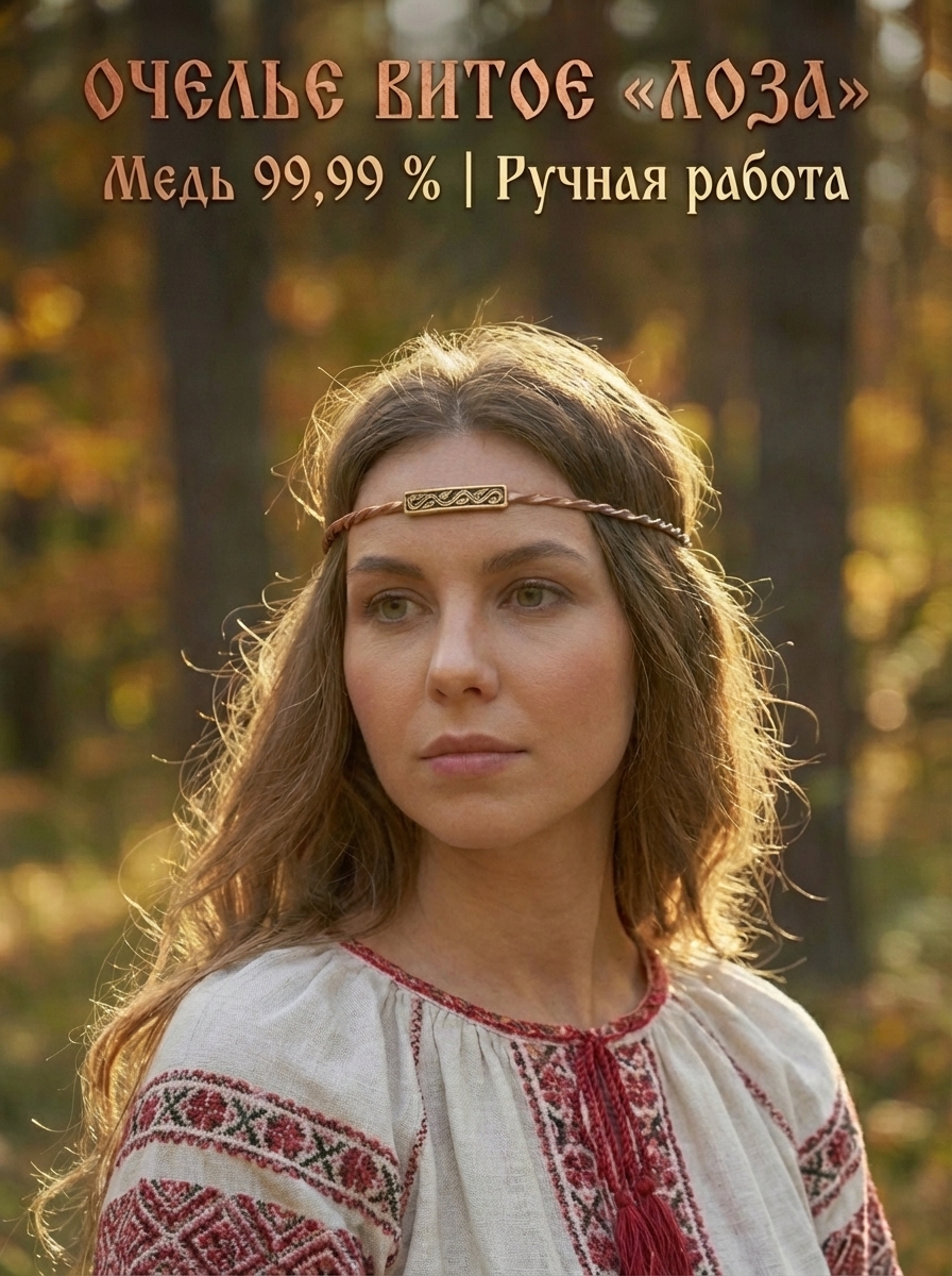 Очелье витое «Лоза»