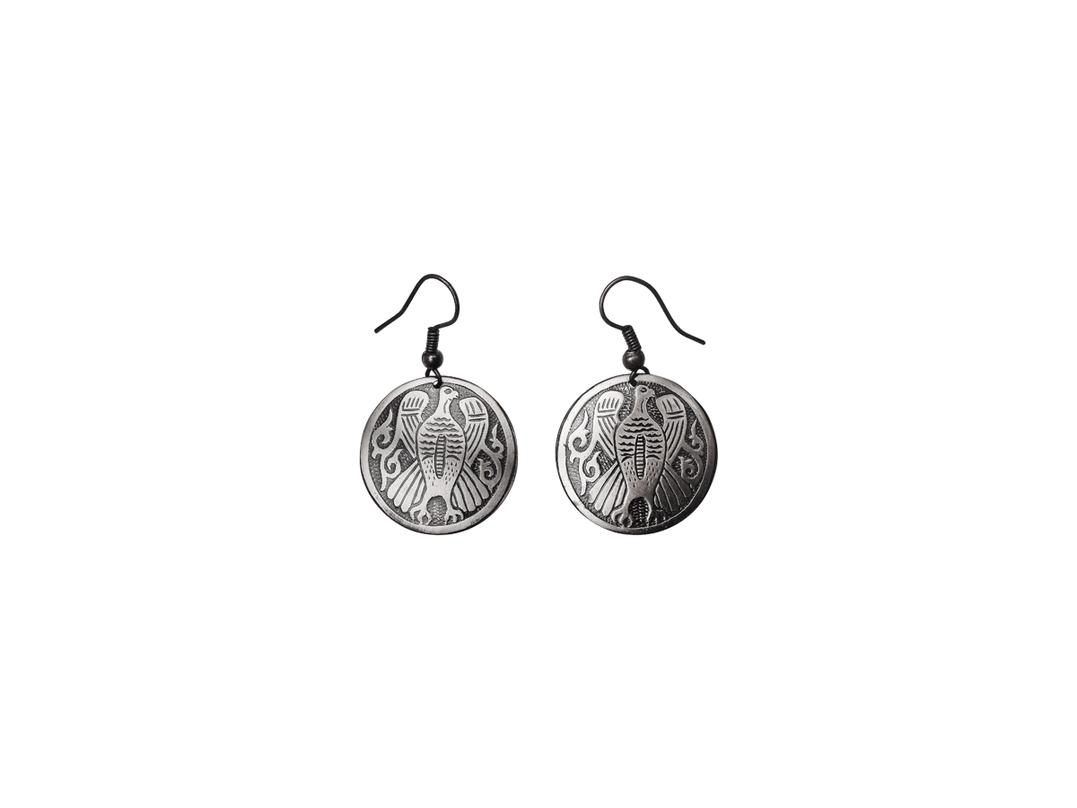 Серьги «Соколы»