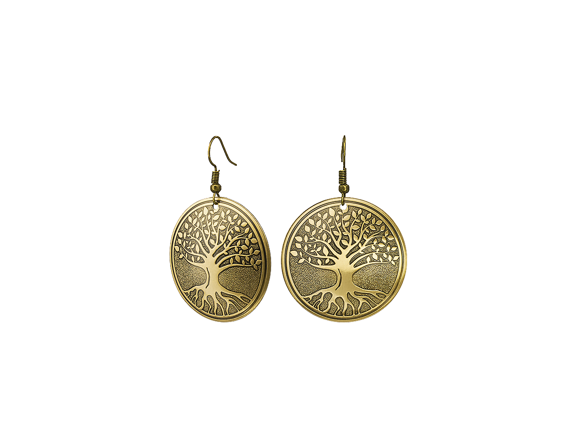 Серьги "Дерево жизни"