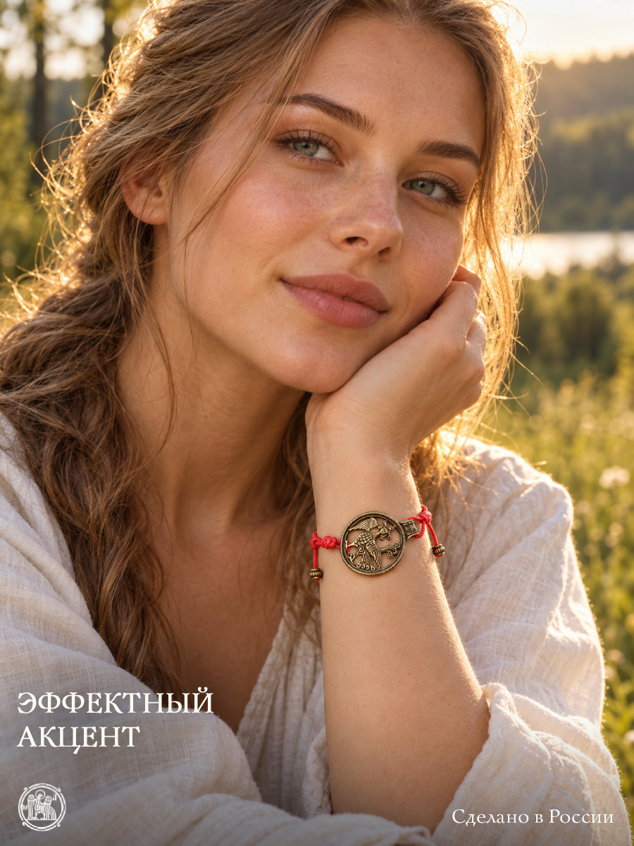 Браслет-шнурок трансформер «Алконост»